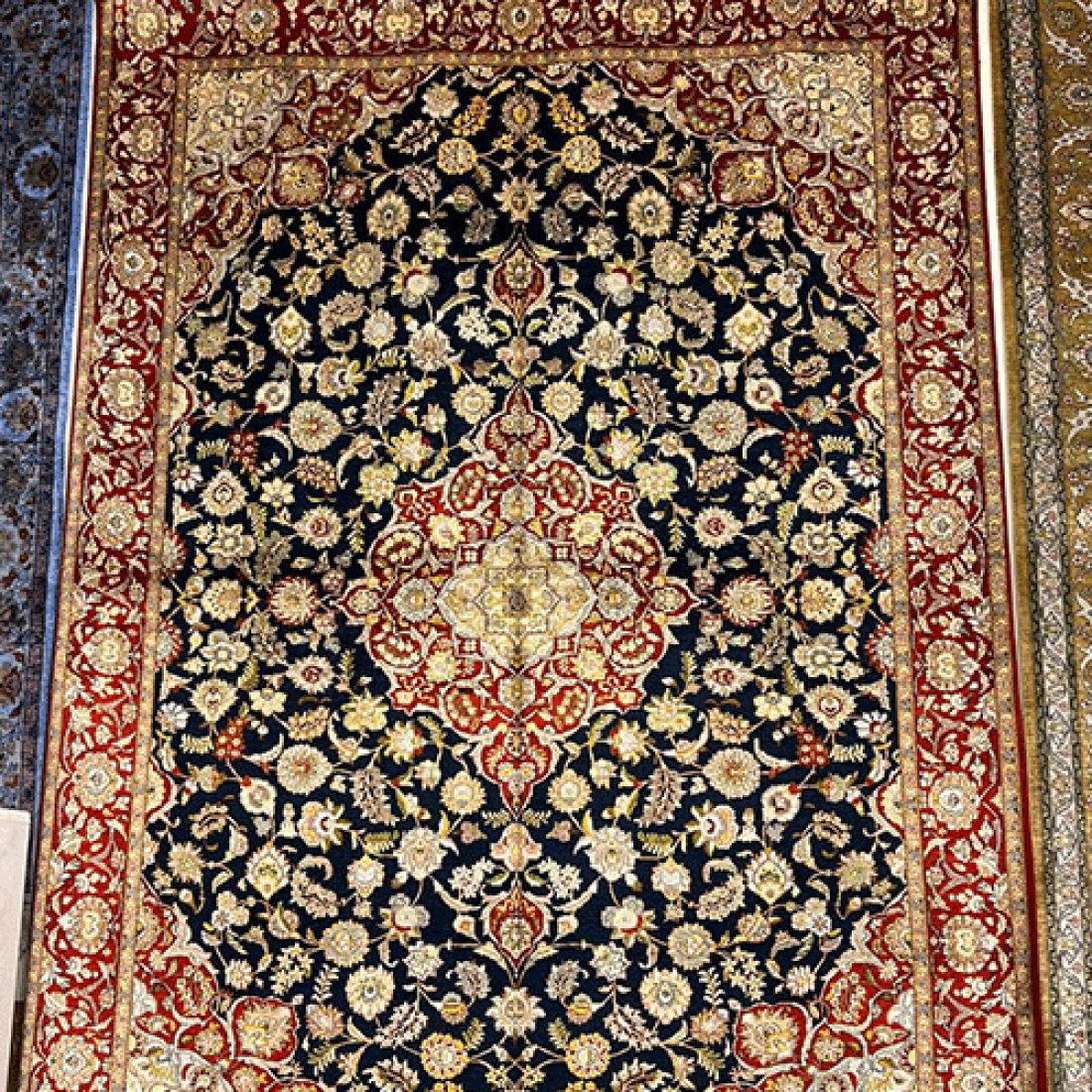 Silk Carpet Design 9