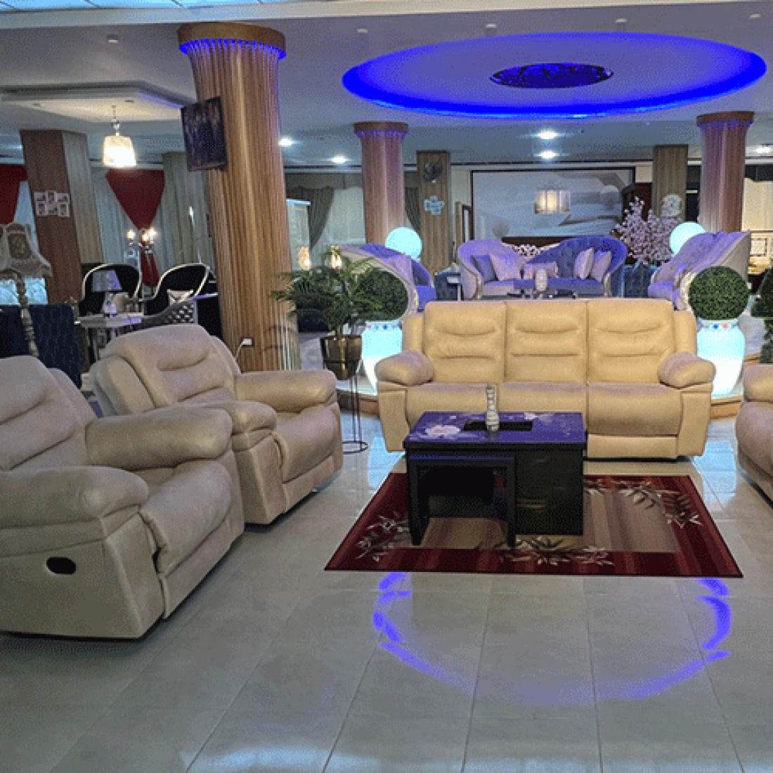 X Living Room Design 1