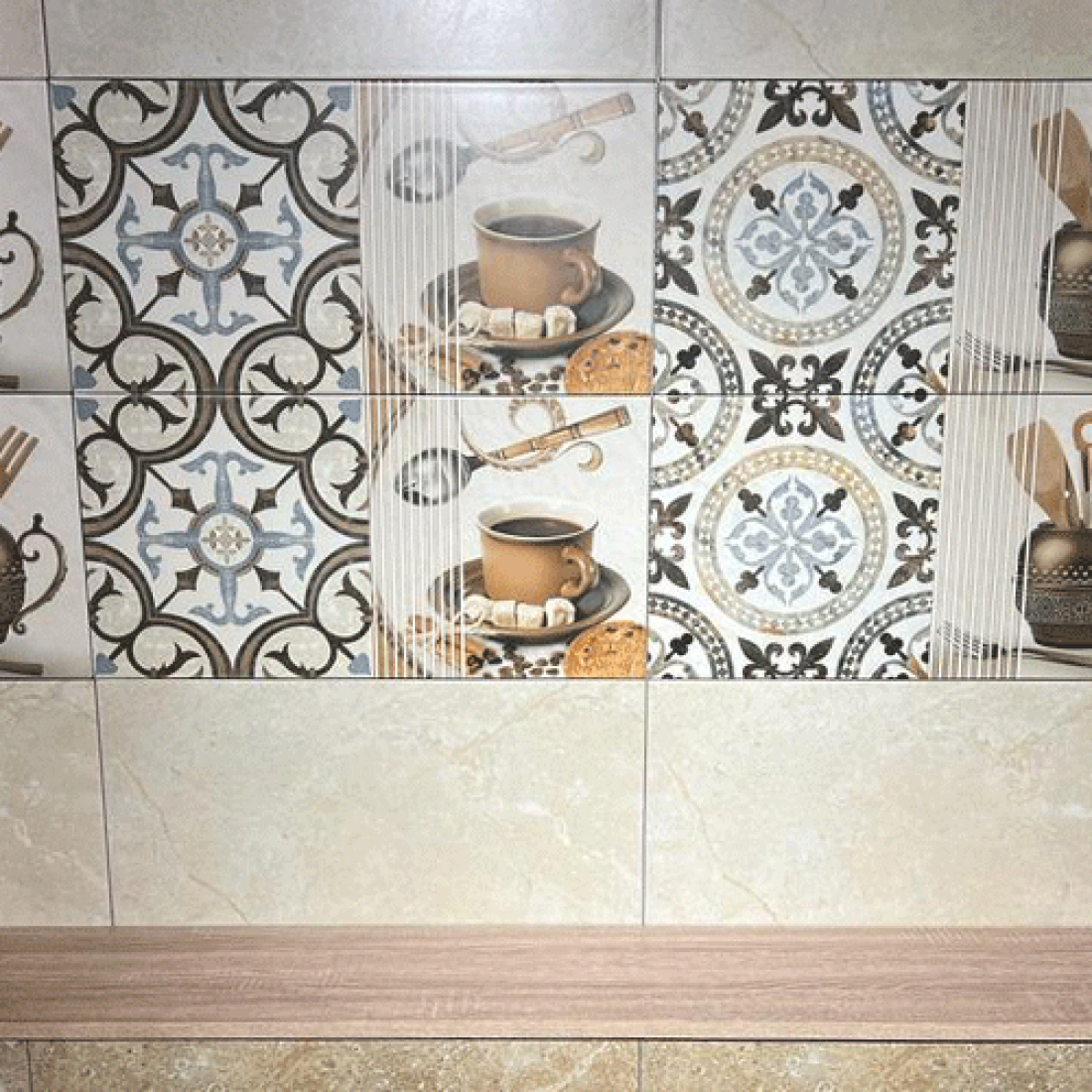 Kitchen Tile Design 10